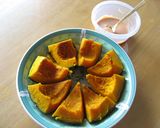 炊飯器de甘い蒸しカボチャ♪作り方11写真