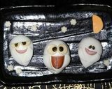 ハロウィン♥お弁当に簡単ゆで卵おばけ作り方4写真