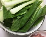 鶏肉とチンゲンサイのクリーム煮 ♪作り方2写真