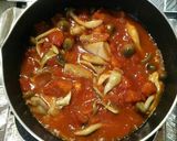 トマト缶de鶏肉＆キノコの豆乳トマト煮♪作り方4写真