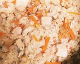 鶏の炊きこみごはん作り方6写真