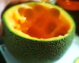 丸ごとメロンケーキ作り方4写真