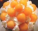 丸ごとメロンケーキ作り方8写真