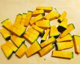 お弁当に♪揚げずに簡単★大学かぼちゃ作り方1写真