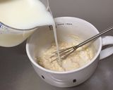 簡単3分！くずし豆腐のミルク担々スープ作り方1写真