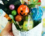 子ども喜ぶ☆お菓子なブーケ作り方10写真
