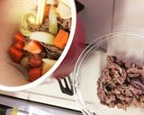 定番決定！久原のつゆでプロの肉じゃが！作り方7写真