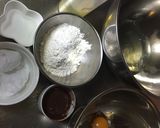 チョコチップココアマーブルシフォンケーキ作り方1写真