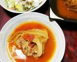 キャベツ丸ごとロールキャベツ作り方5写真