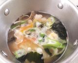 『ダシダ』簡単♪コクある舞茸たまごスープ作り方5写真