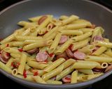 ソーセージペンネパスタ♬作り方5写真