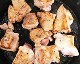 ダシダで鶏肉ときのこのぎゅうぎゅう焼き作り方3写真