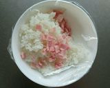 レンジで簡単☆和風あんかけオムライス。作り方3写真