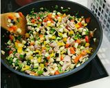 野菜たっぷりトマトカレー作り方4写真