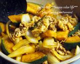 お弁当にも★かぼちゃと豚肉の生姜焼き作り方10写真
