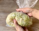 【ポリ袋で簡単】もちチーズ お好み焼き作り方5写真