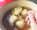 味付ヒガシマルだけ◎鶏ごぼうつくねおでん作り方6写真
