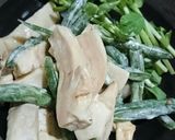 エリンギといんげんのマヨ醤油和え♪作り方4写真