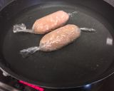 簡単！オクラと人参の鶏ミンチ巻き♪作り方4写真