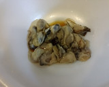 牡蠣ご飯　くばら　あごだしレシピ作り方1写真