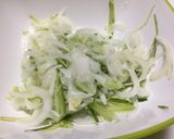 鶏むね肉のお手軽サラダ作り方5写真
