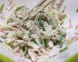 鶏むね肉のお手軽サラダ作り方8写真