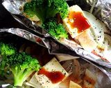 ホシサン塩麹で鮭のホイル焼き作り方3写真