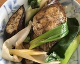 あごだしつゆで、 なすとネギの焼き和え作り方4写真