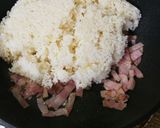 ☆ベーコンたまご炒飯☆作り方5写真