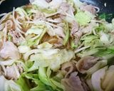 シンプル☆豚バラとキャベツの味噌炒め作り方3写真
