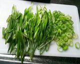 ダシダde卵とネギのスープ作り方1写真