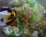 即席！レタスたっぷり✿かきたま汁✿作り方7写真