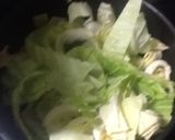 キャベツと卵のピリ辛醤油炒め作り方3写真