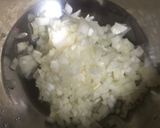 ブラウンソースハンバーグとたらこ野菜炒め作り方1写真
