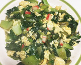 ☆簡単 チンゲン菜と玉子の中華炒め☆作り方6写真