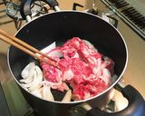めんつゆを使ったかんたん牛丼作り方2写真