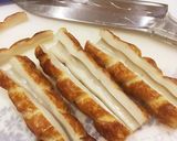 マヨコーンチーズを乗せたちくわボート♡作り方1写真
