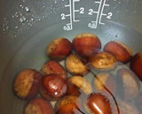 炊飯器でゆで栗できた！作り方1写真