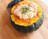 レンジでチン＆坊ちゃん南瓜のオープン焼き作り方7写真