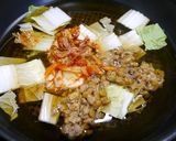 簡単！納豆キムチ蕎麦はじめました作り方2写真