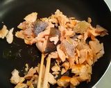 簡単♪鮭のクリームパスタ作り方3写真
