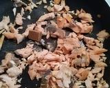 簡単♪鮭のクリームパスタ作り方4写真