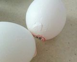 とろ～り味付き半熟卵のおにぎり作り方2写真