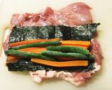 照り焼きロールチキン(o^^o)作り方3写真