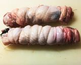 照り焼きロールチキン(o^^o)作り方4写真