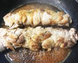 照り焼きロールチキン(o^^o)作り方7写真