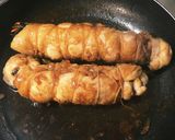 照り焼きロールチキン(o^^o)作り方8写真