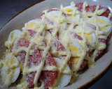 ✿トマトと玉子のチーズマヨ焼き✿作り方3写真