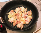鶏肉ときのこのキムチーズ炒め作り方2写真