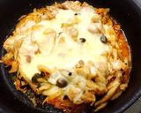 鶏肉ときのこのキムチーズ炒め作り方4写真